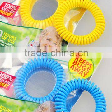 Spring Coil Anti Mosquito Bug Pest Repel Wrist Band Bracelet Insect Repellent photo-4