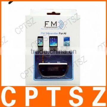 Hands-free Talking for Smart Phones Mini FM Transmitter With LCD-Display photo-4