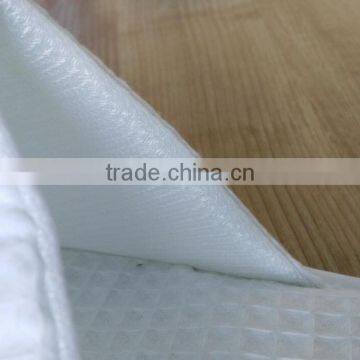 White Disposable Slipper With Waffle Farbic for Hotel Use photo-2