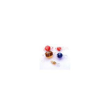 handmade candy glass charms for Christmas wholesale from China beads factory