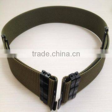 nylon waist webbing belt for military