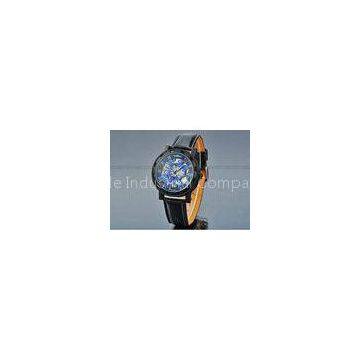 Hand Wind Precision Time Mens Automatic Watch 43mm Case For Gentleman