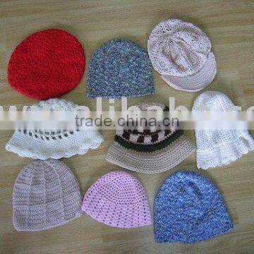 Mix Variety Cap and hats styles knitted hats beanie caps winter Caps & Hats