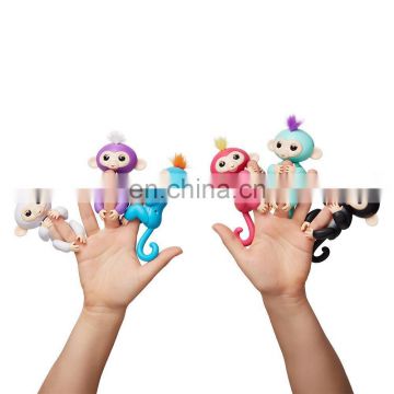 Hot selling fingerlings interactive baby monkey finger monkey toy