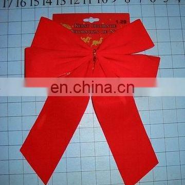 decorative velvet bow