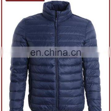 Chinese Manufacturer Men Lightweight Down Feather Jacket Packable