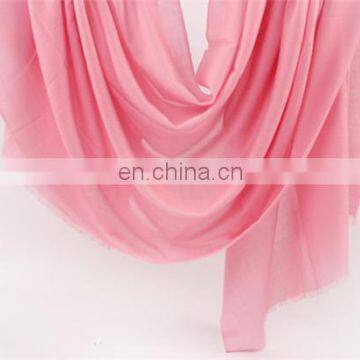 2017 Autumn Winter Mercerized Wool Herringbone Twill Weave Pattern Jacquard Scarf Women Plain Color Wool Shawl
