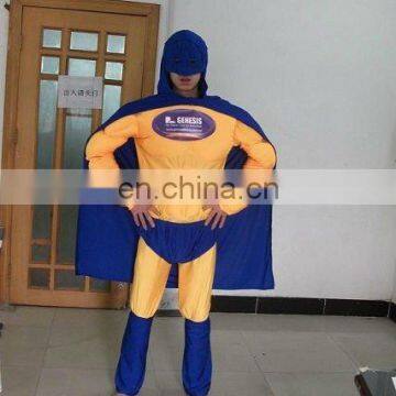 adult muscle man mascot costume