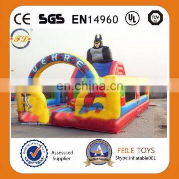 Inflatable Batman fun city/giant inflatable city/inflatable playground