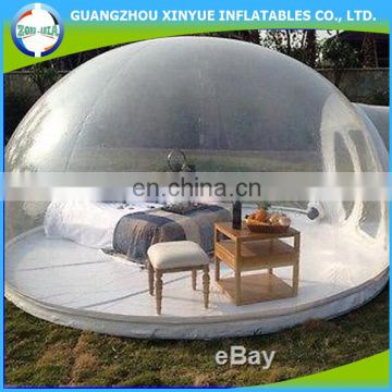 Hot sale inflatable pvc clear igloo inflatable tent survival equipment