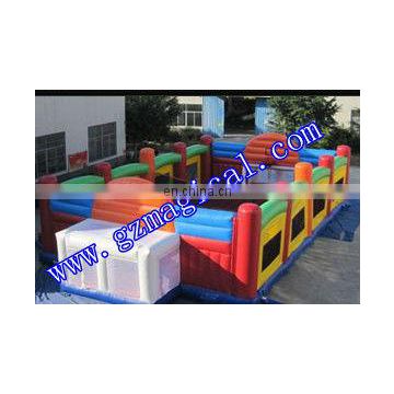 popular sport game inflatable jumping football field