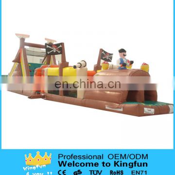 Pirate inflatable obstacle course /inflatable attractive toys