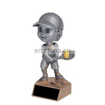 tennis player figurines resin crafts