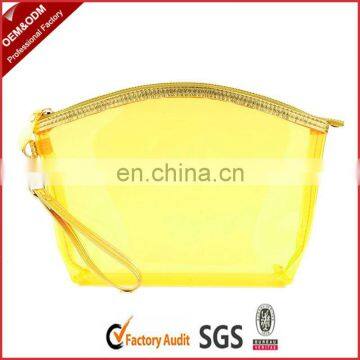 promotional zipper plastic ladies' cosmetic bag