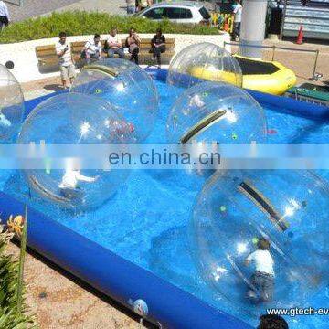 inflatable water ball pool