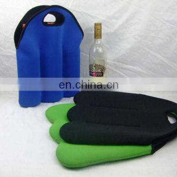 Promotional Cheap Custom 2 Pack 3 Pack Basketball Football Golf Baseball Neoprene Wine Cooler Bag