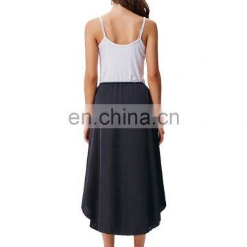 Kate Kasin Women's 35" Comfortable Satin Waist Slip Half Slip Undergarment KK000264-1 photo-3