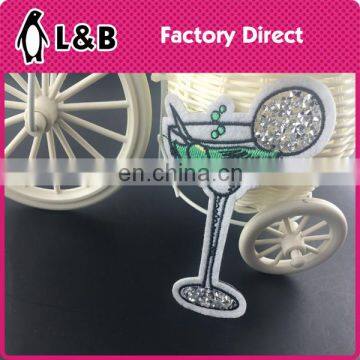 2017 Rhinestone/beads Embroidery Hotfix Applique Star Larges Patches Handmade Iron on Patches photo-5