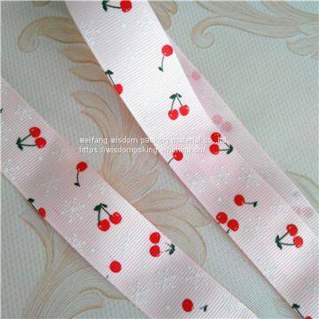 Wholesale 100% Custom Printed Grosgrain Ribbon Roll photo-4