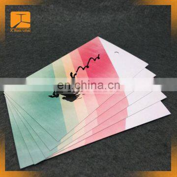 Customiz Garment Printed Paper Hang Tag, Swing Tag With Designs, Brand, Logo for Clothing, Jeans, Jackets, Bags photo-2