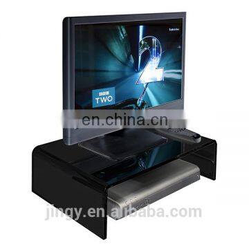 funky high end acrylic bedroom led tv stand tv table