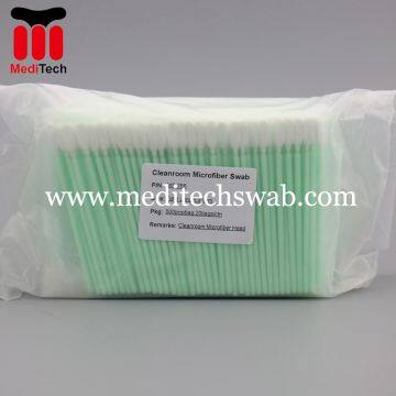FLEXIBLE HEAD MICROFIBER SWABS WITH SHORT HANDLE MS766 photo-3