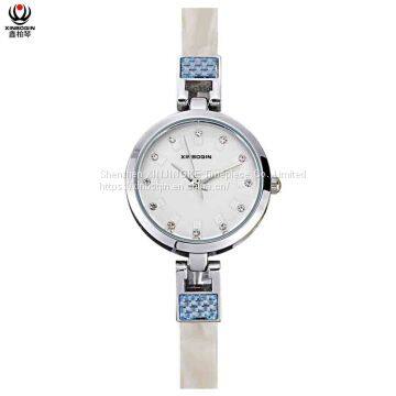 XINBOQIN Factory Custom Brand Luxury LOGO Casual Quartz Acetate Women's Watch