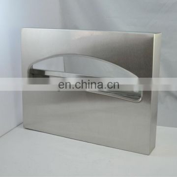 Exquisite disposable toilet stainless steel seat cover paper dispenser