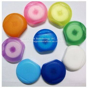 Factory Round Shape Dental Floss With Mint Flavor photo-5