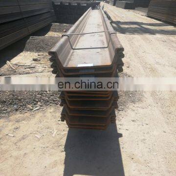 Hot rolled u type steel sheet pile with best price