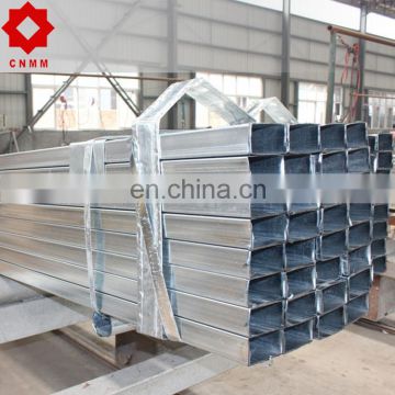 straight welded multifunctional galvanized steel pre gi square pipe price list