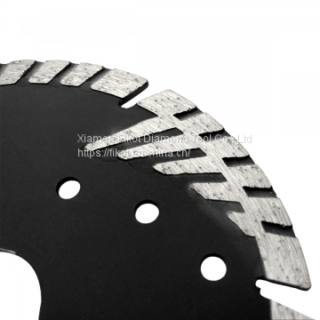 Tiger Segmented Turbo Sandstone Granite Cutting Blade Disc Black photo-3
