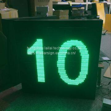 Yellow Traffic Square Emoj Warning Bar With Arrow Light Double Side Warning Light photo-4