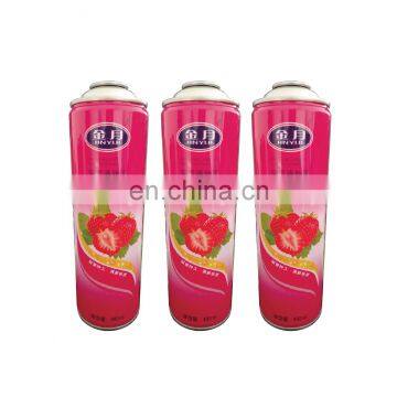 Hebei empty refillable aerosol spray can and air freshener spray 480ml empty