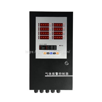 Custom LCD mutil 4 style gas fixed detector/alarm control gas detector