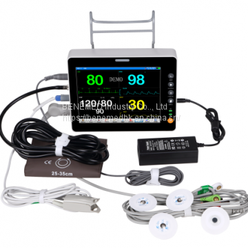 Unbreakable Multi Parameter Patient Monitor 8 Inch Portable