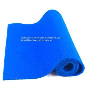 Factory direct sale dream padding silicone foam sheet for steam press machine