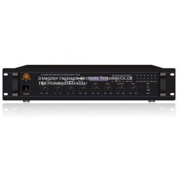 6-Zone USB/SD/FM/BT 100V PA Amps