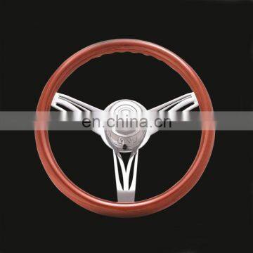 18 inch 450 mm wood truck car steering wheel