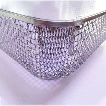 Punching SS Wire Mesh Basket