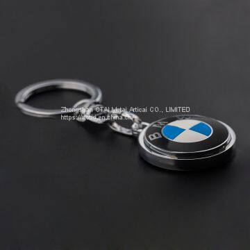 Football Key Chain With Manchester United Logo on It. photo-3