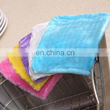 Eco Friendly Reusable Multicolor Wood Fiber Cleaning Cloths