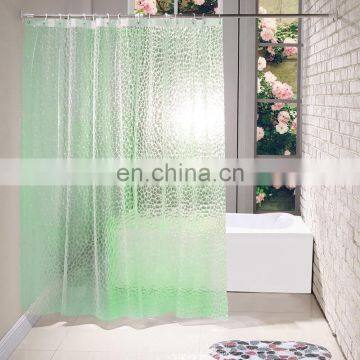 i@home thick 3D water cubic eva waterproof shower curtain bathroom