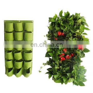 Wall Planting Bags Felt Garden Grow Bags Wall Plant Artificial photo-2