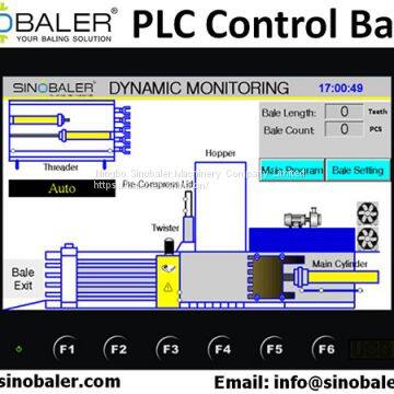 PLC Control Baler Machine