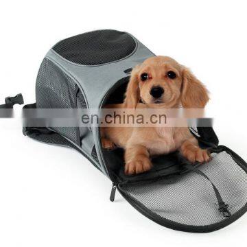 Hot Sell Backing Style Pet Carrier Bag Dog Backpack Small Animal Pet Cage