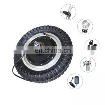 High Quality 12 Inch 36V 250W Popular Bicycle Hub Motor Wheel photo-3