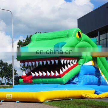 Fun Interactive Carnival Games Inflatable Snappy Shark For Events