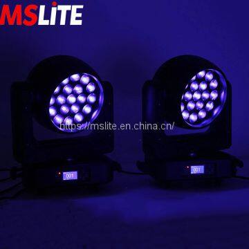 19X25w Rgbw 4in1 Wash Zoom Led Moving Head Light Wedding Party