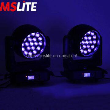 19X25w Rgbw 4in1 Фонтанный зумный светодиодный поворотный прожектор для свадеб и вечеринок